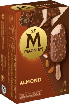 Streets+Magnum+Ice+Cream+4+Pack%2C+Mini+6+Pack+or+Tub+440mL+Selected+Varieties