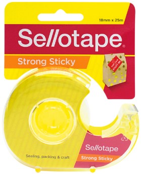 Sellotape+Sticky+Tape+Dispenser+18mmx25m