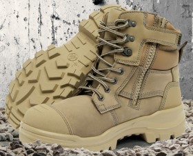 Blundstone+RotoFlex%26reg%3B+-+Zip+Sided+Lace+Up+Safety+Boots+with+Scuff+Cap