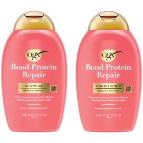 OGX+Bond+Protein+Shampoo+or+Conditioner+385ml