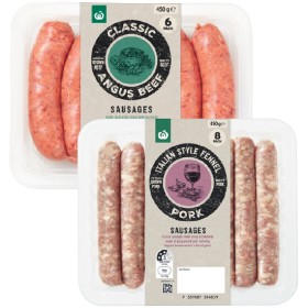 Woolworths+Premium+Butcher+Style+Sausage+Varieties+450-500g