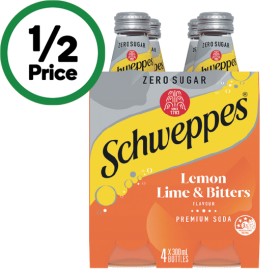 Schweppes+Mixers+or+Mineral+Water+4+x+300ml