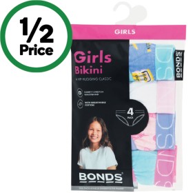 Bonds+Girls%26rsquo%3B+Cotton+Brief+Assorted+Pk+4