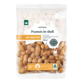 Woolworths+Australian+Peanuts+In-shell+500g+Pack