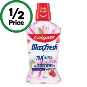 Colgate+Max+Fresh+Mouthwash+500ml