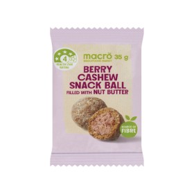 Macro+Snack+Balls+Berry+Cashew+with+Nut+Butter+35g+%26ndash%3B+From+the+Health+Food+Aisle