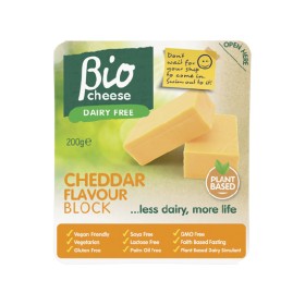 Bio+Cheese+Cheddar+Block+200g