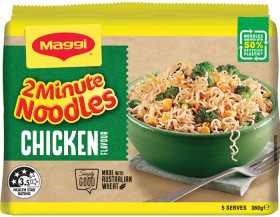 Maggi+2+Minute+Noodles+5+Pack+Selected+Varieties