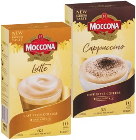 Moccona+Coffee+Sachets+8%E2%80%9110+Pack+Selected+Varieties