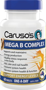 Carusos-Mega-B-Complex-60-Tablets on sale