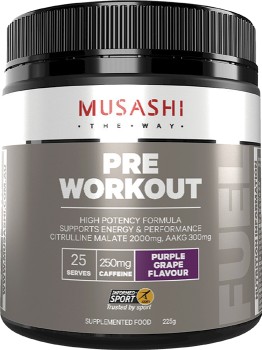 Musashi+Pre+Workout+Purple+Grape+Flavour+225g%2A