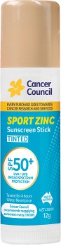 Cancer+Council+Sport+Zinc+Stick+Tinted+SPF50%2B+12g%26Omega%3B