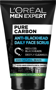 LOreal-Men-Expert-Anti-Blackhead-Daily-Face-Scrub-100mL on sale