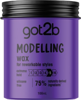 Schwarzkopf+got2b+Modelling+Wax+100mL