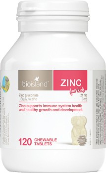 Bio+Island+Zinc+120+Chewable+Tablets%2A