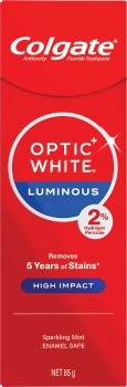 Colgate+Toothpaste+Optic+White+High+Impact+85g%2A