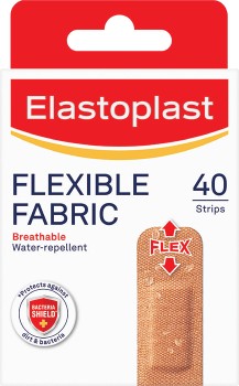 Elastoplast+Flexible+Fabric+Strips+40+Pack