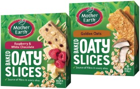 Mother+Earth+Baked+Oaty+Slices+6+Pack+Selected+Varieties