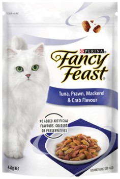 Purina+Fancy+Feast+Adult+Dry+Cat+Food+450g+Selected+Varieties