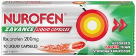 Nurofen+Zavance+Ibuprofen+200mg+Liquid+Capsules+10+Pack%2A%2A%2A