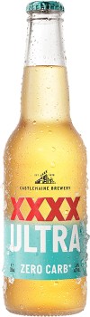 XXXX+Ultra+Zero+Carb+Bottles+330mL