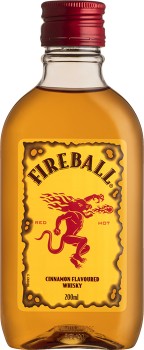 Fireball+Cinnamon+Flavoured+Whisky+200mL