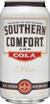 Southern+Comfort+%26amp%3B+Cola+Cans+375mL