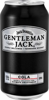 Jack-Daniels-Gentleman-Jack-Tennessee-Whiskey-Cola-6-375mL on sale