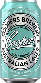 Coopers+Australian+Lager+Cans+375mL