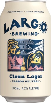 Largo+Clean+Lager+Cans+375mL