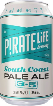 Pirate+Life+South+Coast+Pale+Ale+3.5%25+Cans+355mL