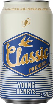 Young+Henrys+Classic+Premium+Lager+Can+375mL