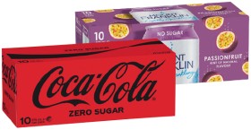 Coca%E2%80%91Cola%2C+Sprite%2C+Fanta+or+Mount+Franklin+Lightly+Sparkling+Water+10x375mL+Selected+Varieties