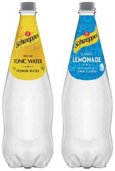 Schweppes+Mixers%2C+Soft+Drink+or+Natural+Mineral+Water+1.1+Litre+Selected+Varieties