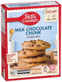 Betty+Crocker+Cookie%2C+Shortbread%2C+Muffin+or+Brownie+Mix+345-500g+Selected+Varieties