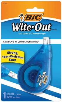 BIC+Wite%E2%80%91Out+Correction+Tape+1+Pack