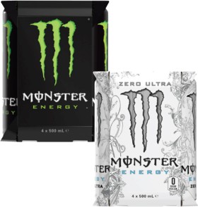 Monster+Energy+Drink+4x500mL