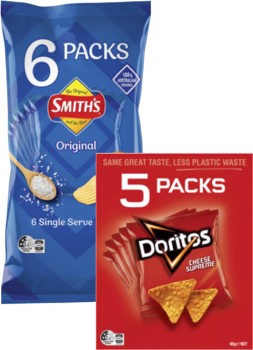 Smith%26%23039%3Bs+Crinkle+Cut+Potato+Chips+or+Doritos+Corn+Chips+5+Pack-6+Pack