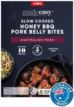 Coles+Made+Easy+Slow+Cooked+Pork+Belly+Bites+in+BBQ+Honey+500g