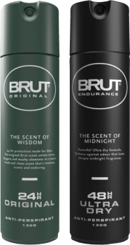 Brut+Antiperspirant+Aerosol+Deodorant+or+Body+Spray+130g