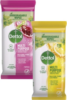 Dettol+Multipurpose+Wipes+110+Pack