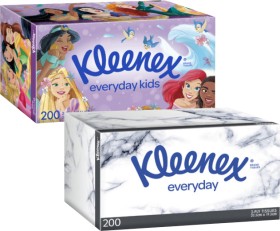 Kleenex+2-Ply+Everyday+Facial+Tissues+200+Pack