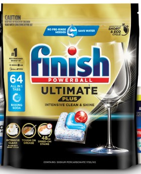 Finish+Ultimate+Plus+Dishwashing+Tablets+64+Pack