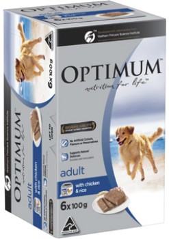 Optimum+Dog+Food+6x100g