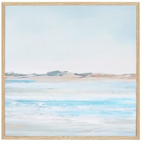 Calm+Ocean+Framed+Canvas