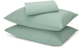 500-Thread-Count-Australian-Grown-Cotton-Sheet-Set-Queen-Bed-Sage on sale