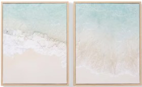 2+Pack+Coastal+Framed+Canvas