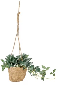 Artificial+Zebrina+in+Hanging+Pot