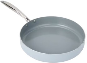 28cm+Ceramic+Non-Stick+Frypan+-+Blue