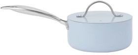 16cm+Ceramic+Non-Stick+Saucepan+-+Blue